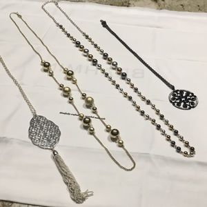 Long Necklace (lot of 4)